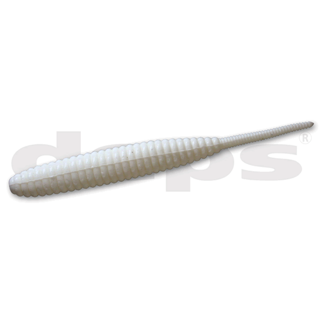 deps DEATHADDER 5" (8 pcs/pack) #08 WHITE SOLID freshwater fishing lure