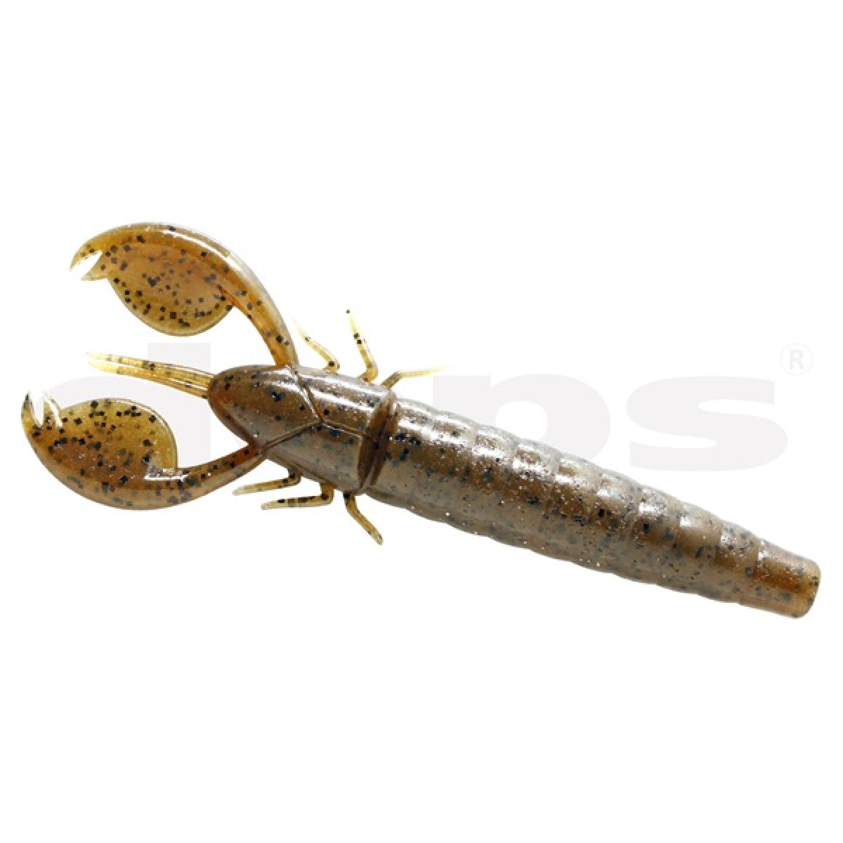 deps CLAP CRAW 4" (6 pcs/pack) #12 GREEN PUMPKIN