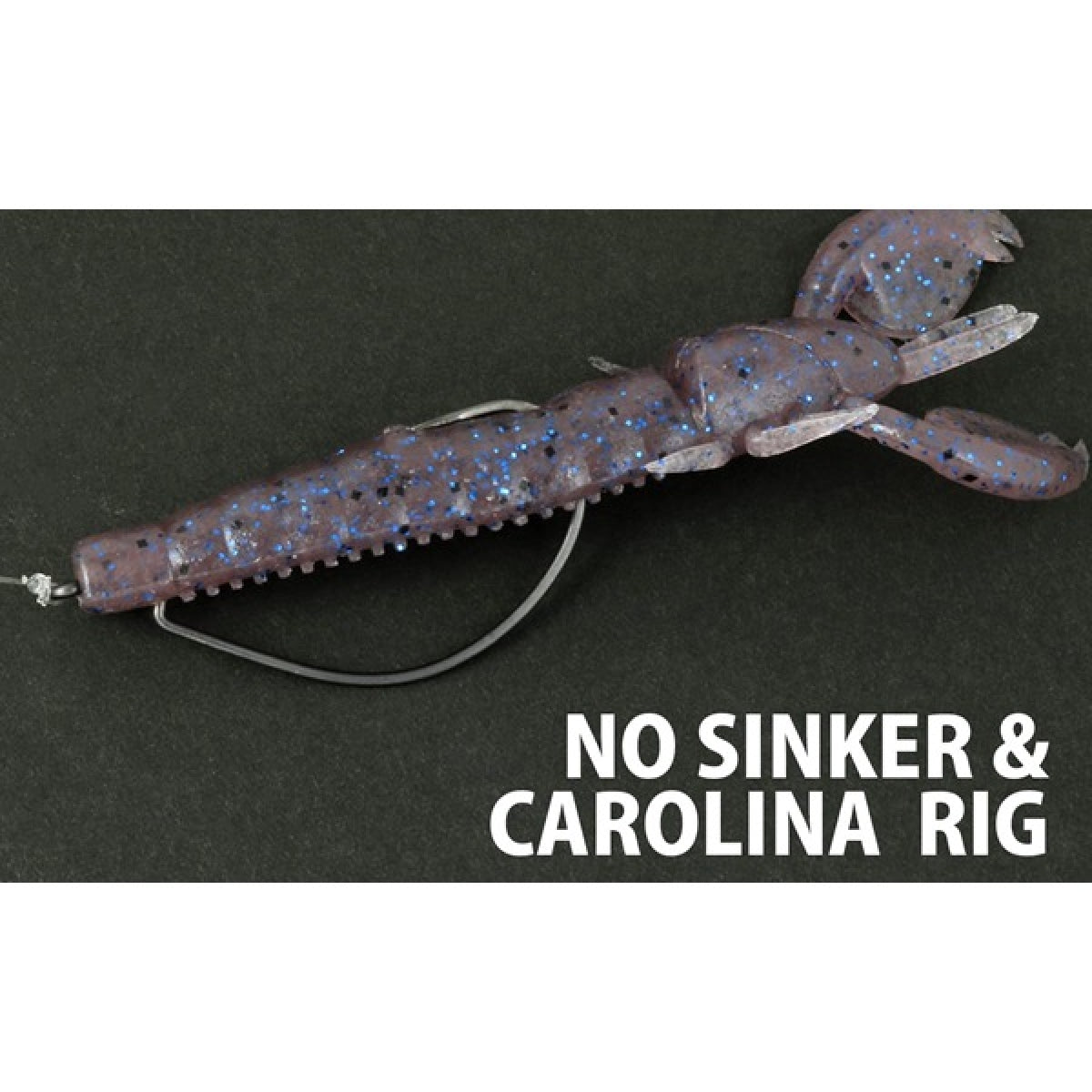 deps CLAP CRAW 4" (6 pcs/pack) #12 GREEN PUMPKIN