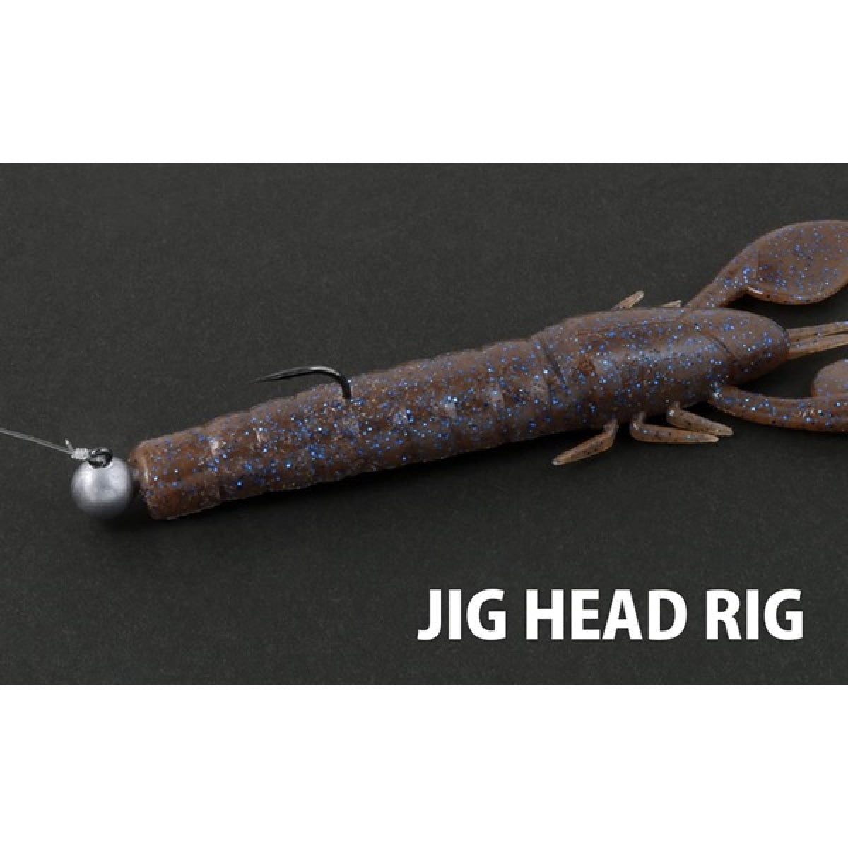 deps CLAP CRAW 4" (6 pcs/pack) #12 GREEN PUMPKIN