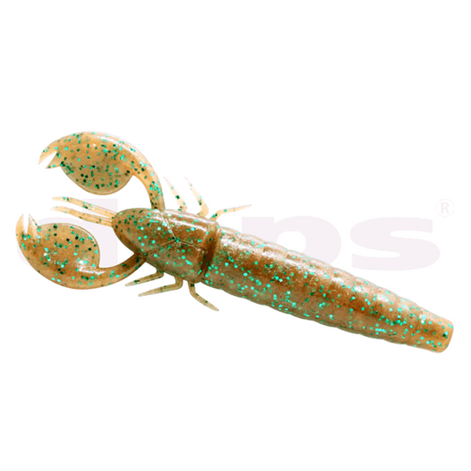 deps CLAP CRAW 4" (6 pcs/pack) #13 CINNAMON/GREEN FLAKE