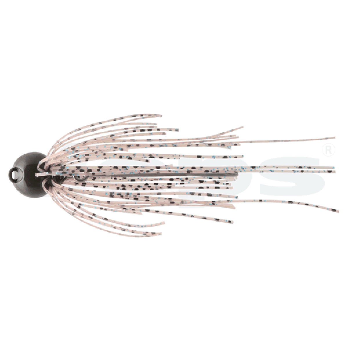 deps SLIP HEAD JIG 1/8oz Silicone Skirt #10 SAKURA BABY/BLUE FLAKE - Britannic Trade