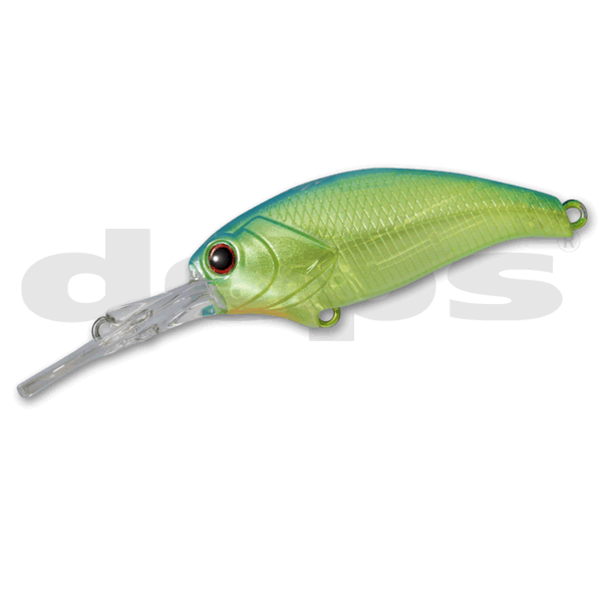 deps EVOKE SHAD MR 55mm : 7.7g Slow Floating #02 BIWAKO CHART - Britannic Trade