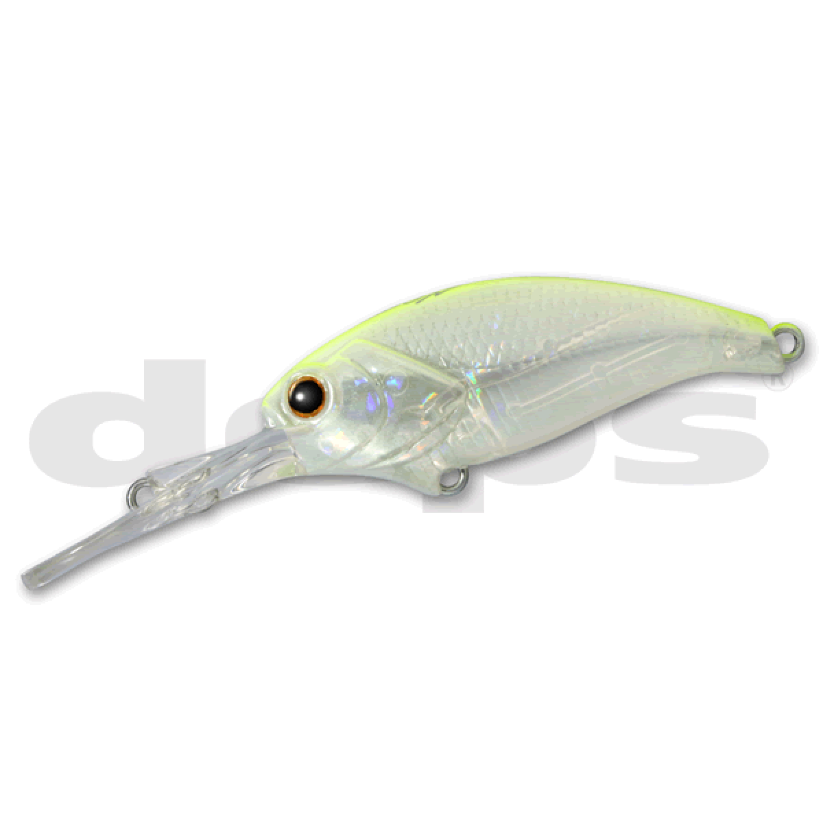 deps EVOKE SHAD MR 55mm : 7.7g Slow Floating #04 CHART BACK