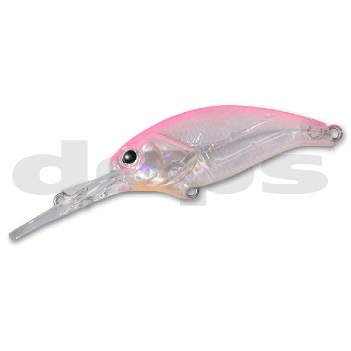 deps EVOKE SHAD 55.0mm : 7.8g Slow Floating #05 PINK BACK - Britannic Trade