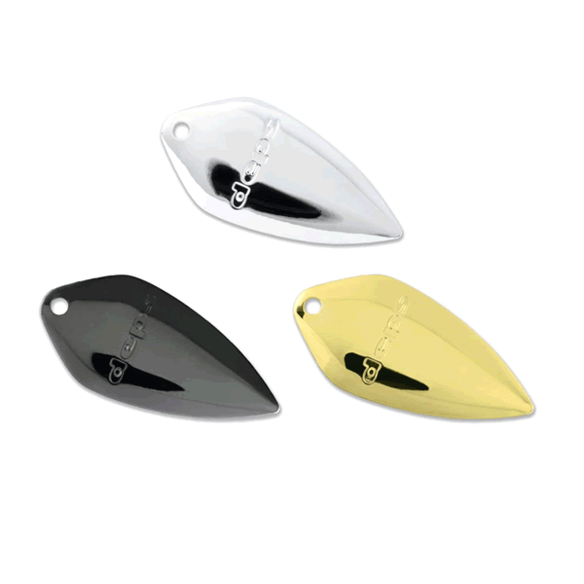 deps KRO SPINTAIL 44mm : 3/8oz #10 BLACK - Britannic Trade