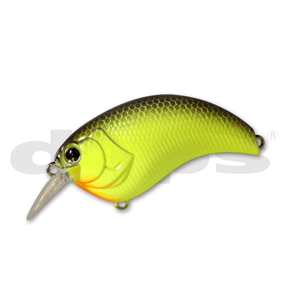 deps EVOKE 1.8 55mm : 11.5g #20 BLACK BACK CHART freshwater fishing lure