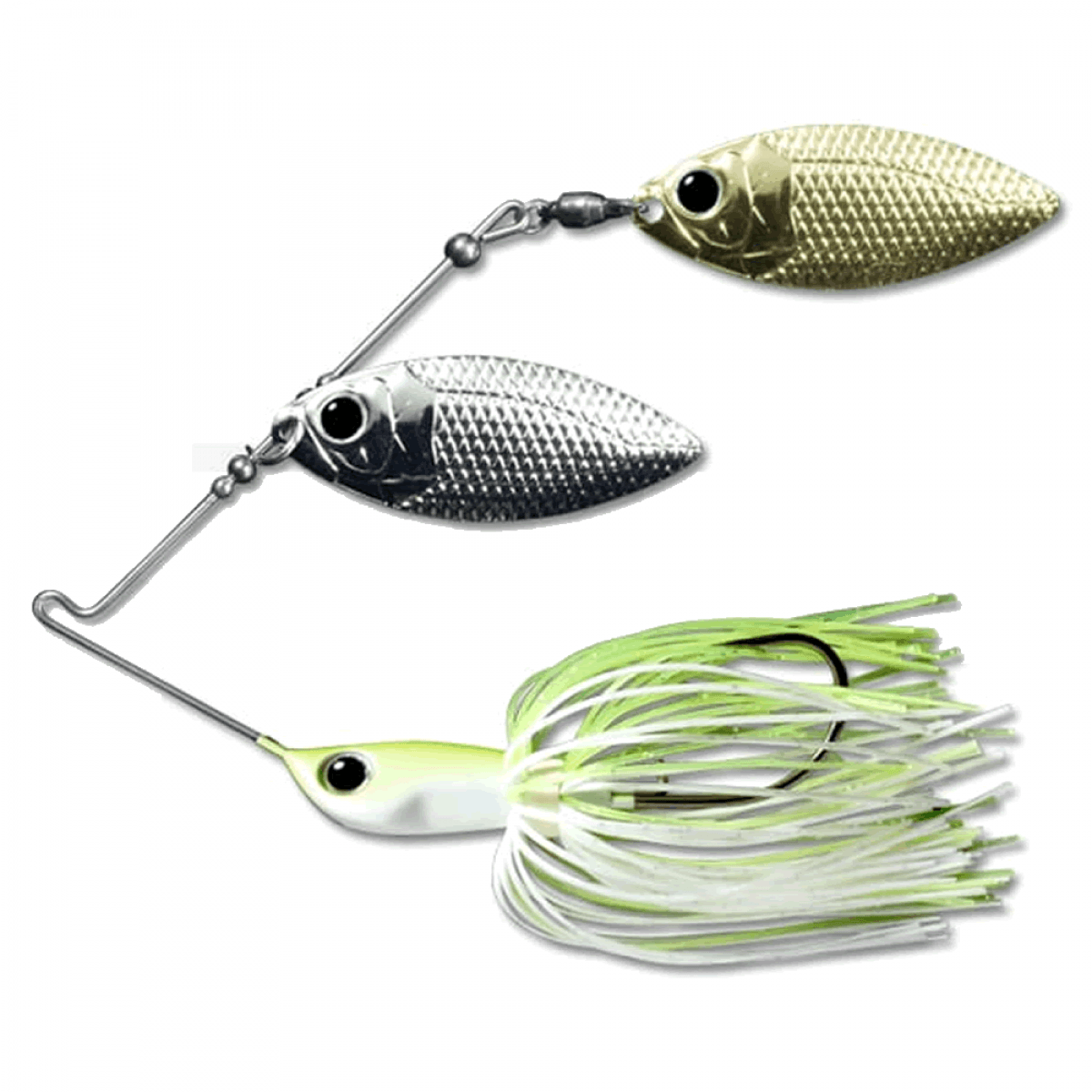 deps B-CUSTOM DW 1oz Double Willow #10 DEAD GRASS F SILVER /R WHITE GOLD - Britannic Trade