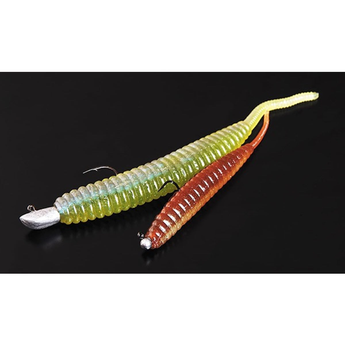 deps DEATHADDER 4" (8 pcs/pack) #09 PEARL WHITE/SILVER FLAKE