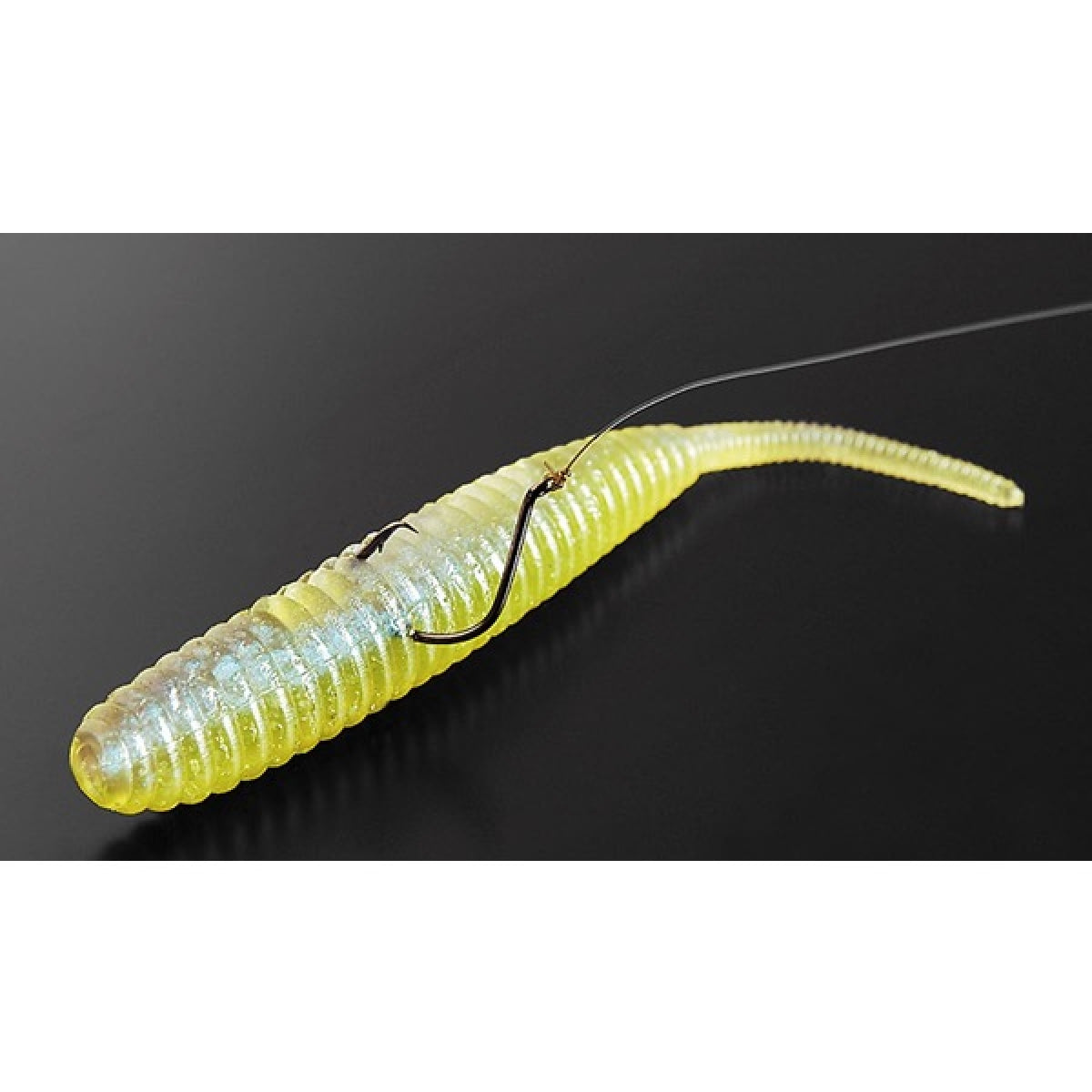 deps DEATHADDER 4" (8 pcs/pack) #09 PEARL WHITE/SILVER FLAKE