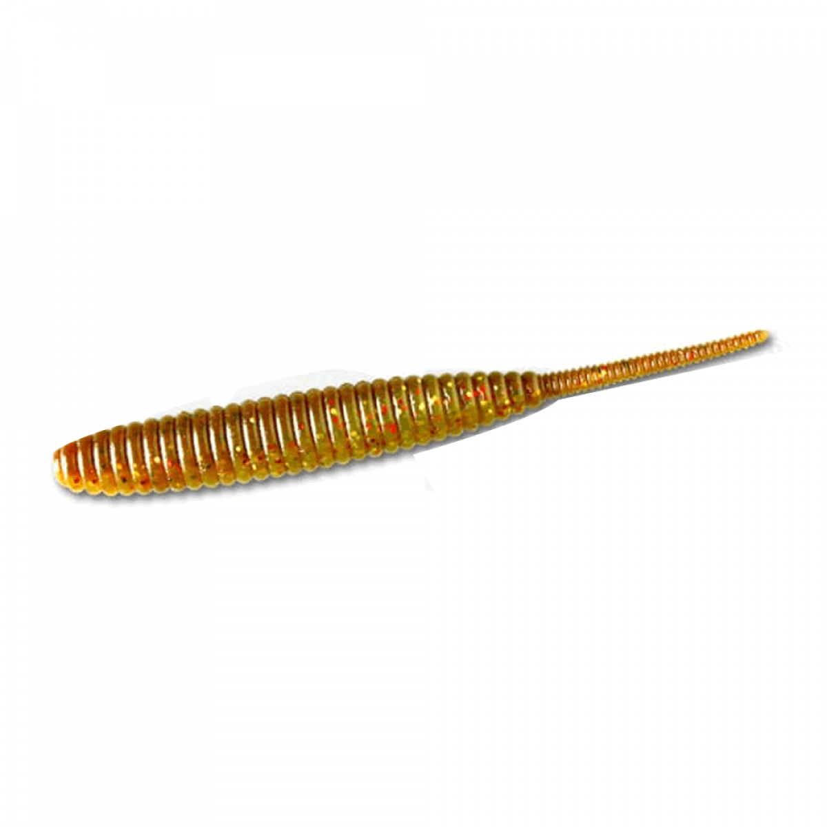 deps DEATHADDER 6" (6 pcs/pack) #110 PUMPKIN SEED/GOLD RED FLAKE
