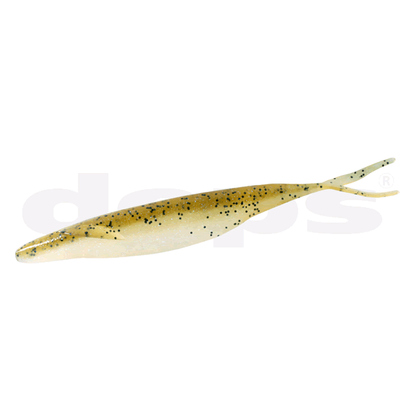 deps SAKAMATA SHAD 2.5" (12 pcs/pack) #114 CHAMPAGNE PEPPER & NEON PEARL