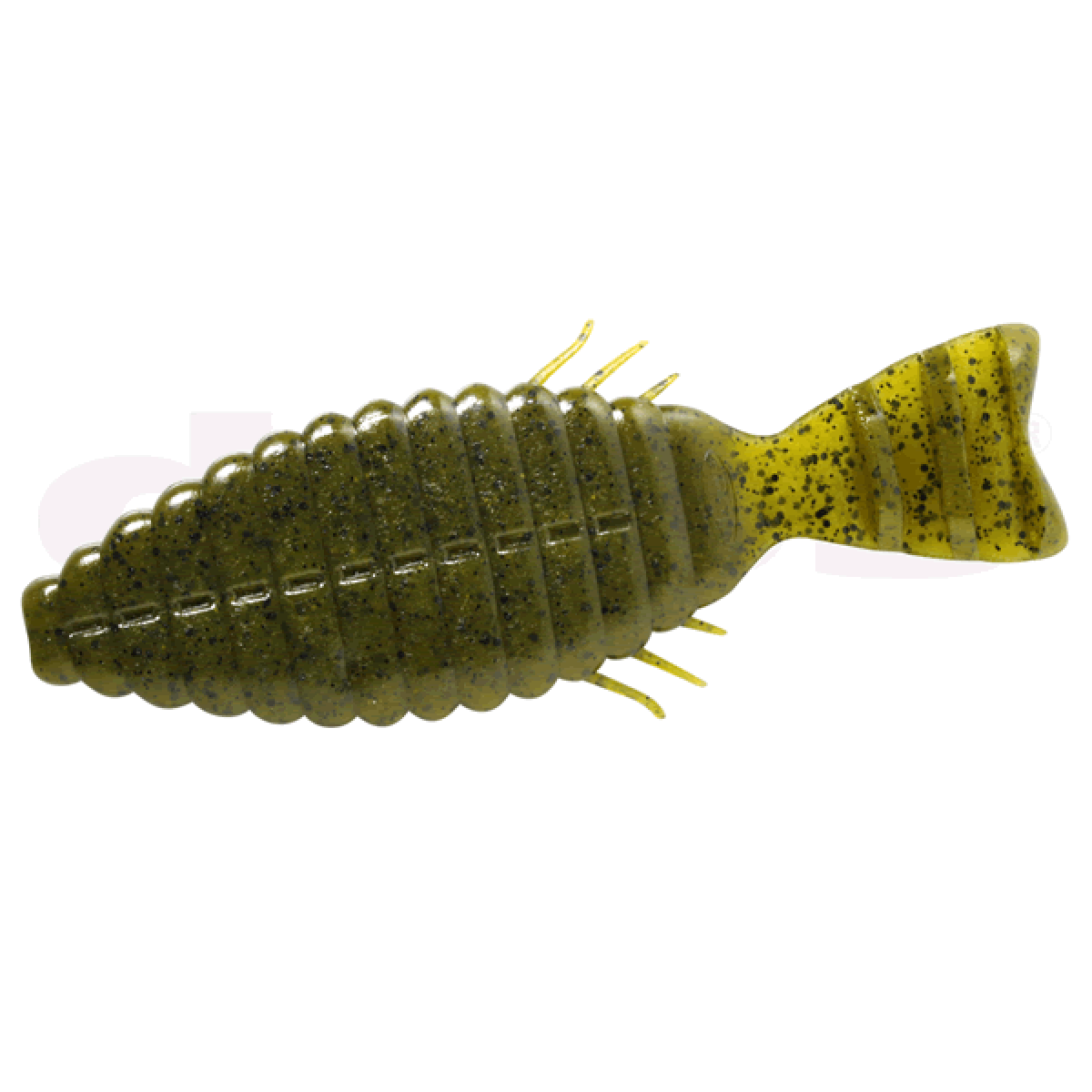 deps BULLFLAT 3.8" 1/2oz (6 pcs/pack) #12 GREEN PUMPKIN