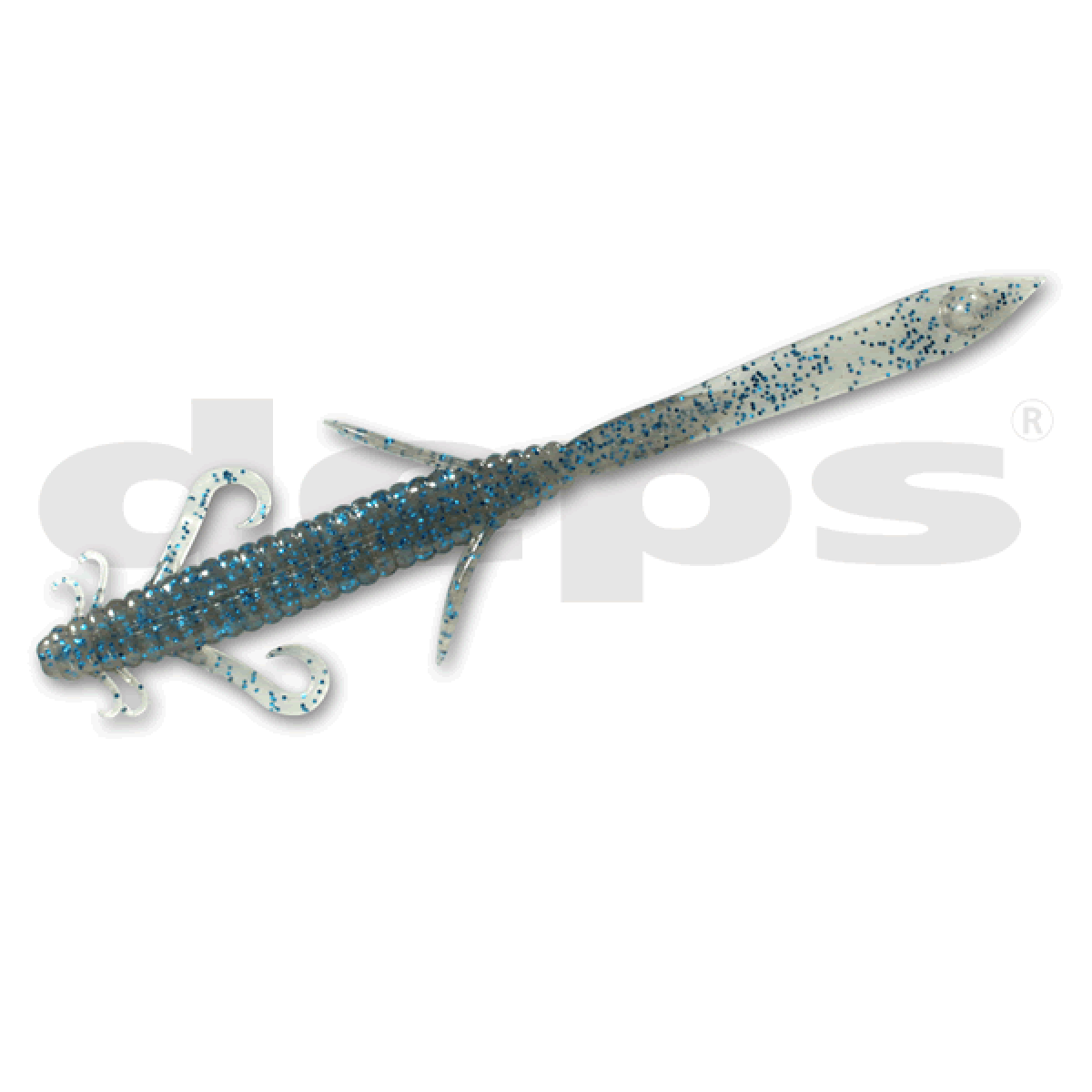 deps DEATHADDER LIZARD 8" (5 pcs/pack) #05 SMOKE/BLUE FLAKE