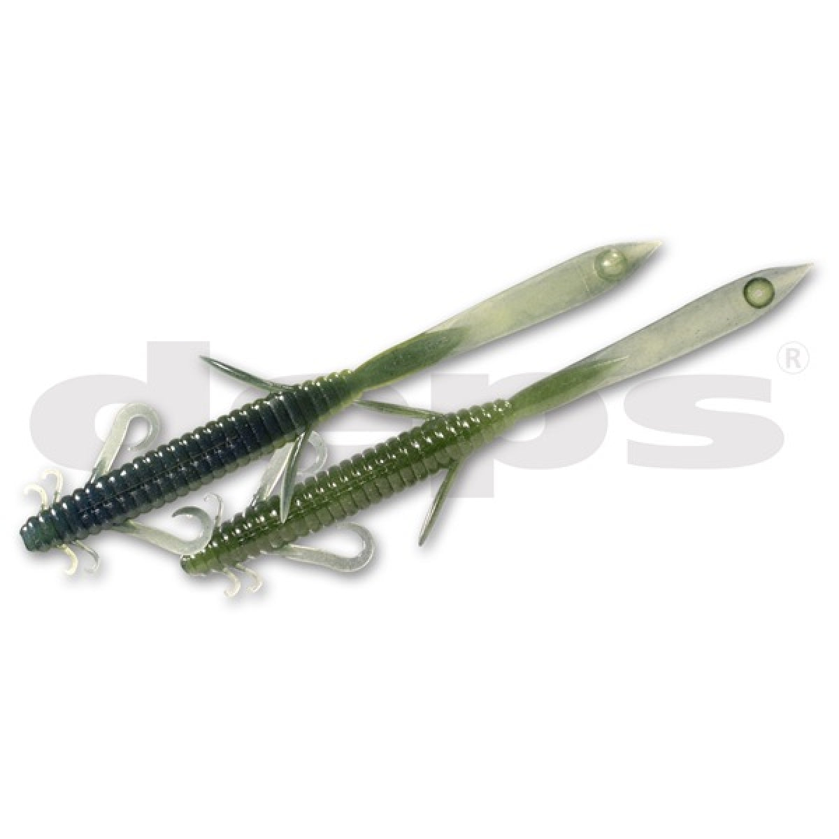 deps DEATHADDER LIZARD 8" (5 pcs/pack) #20 WATER MELON PROBLUE