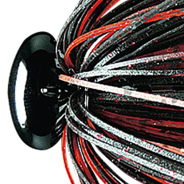 deps HEAD LOCK JIG 3/4oz 3/4oz Silicone Skirt #26 FIRE EDGE - Britannic Trade