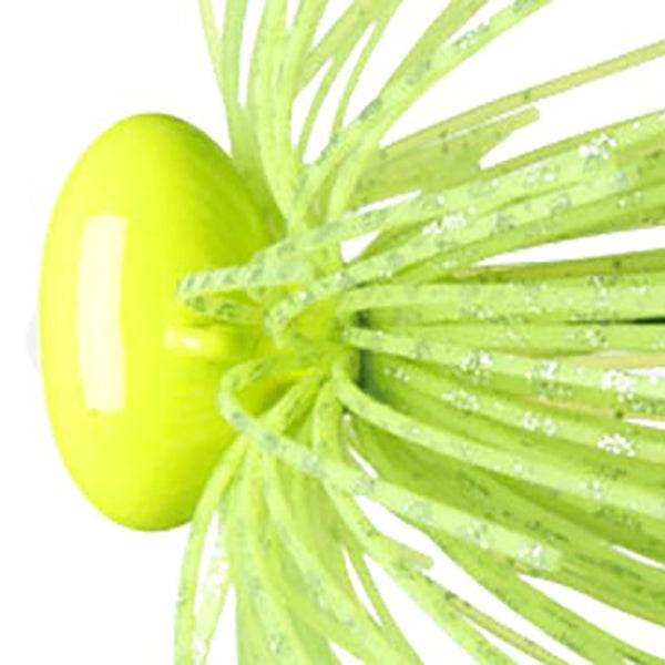 deps HEAD LOCK JIG 3/4oz 3/4oz Silicone Skirt #54 CHART SILVER - Britannic Trade