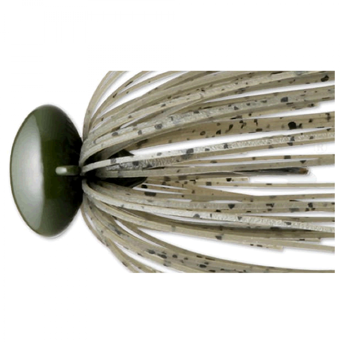 deps HEAD LOCK JIG 1oz 1oz Silicone Fine Skirt #65 FS WATER MELON SEED
