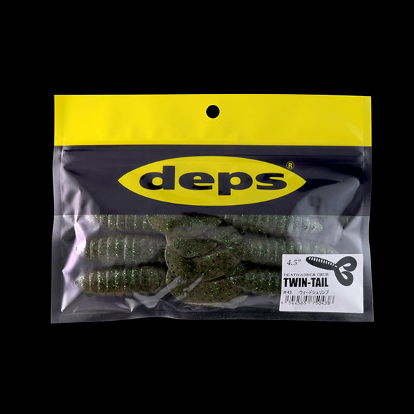 deps DEATHADDER GRUB TWIN-TAIL 4.5" (6 pcs/pack) #28 SCAPANON
