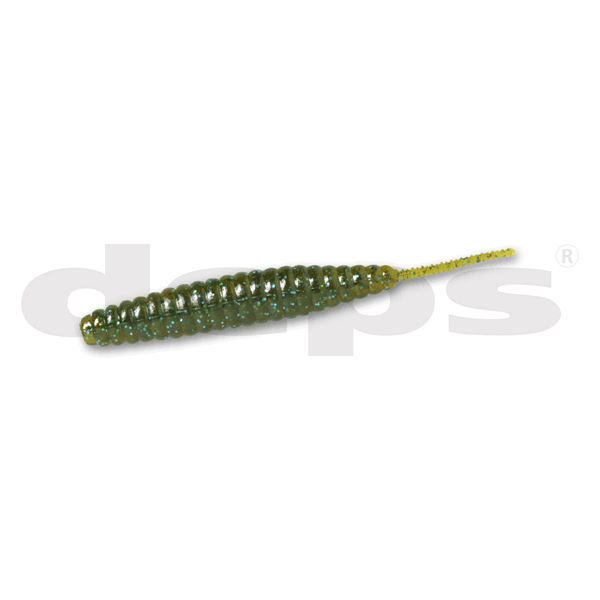 deps DEATHADDER 3" (10 pcs/pack) #71 GREEN PUMPKIN / BLUE FLAKE