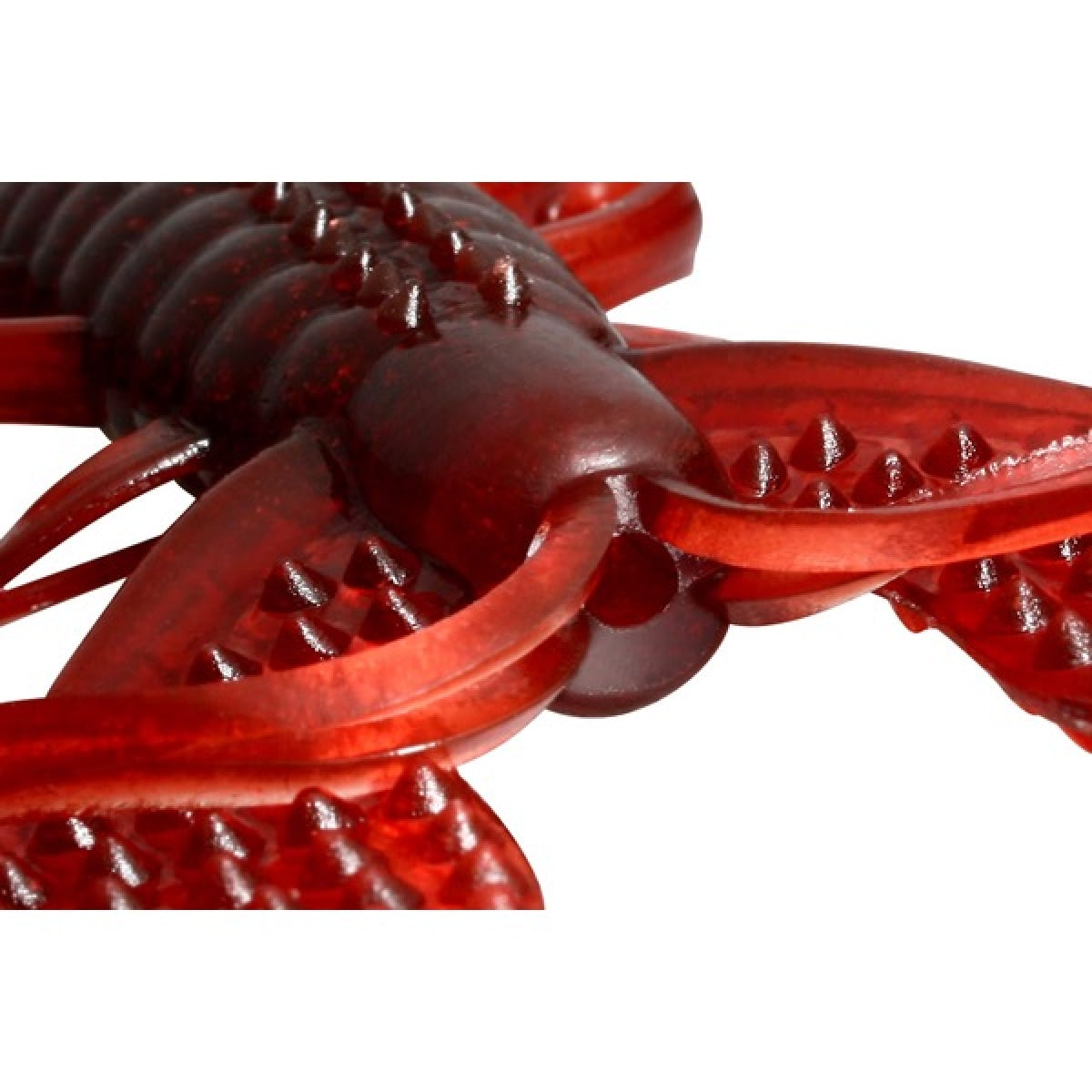 deps SPINY CRAW 3.5" (8 pcs/pack) #58 CLEAR ROSE PEPPER