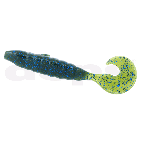 deps MS GRUB 4" 9.4g (6 pcs/pack) #11 WATERMELON BLUE FLAKE