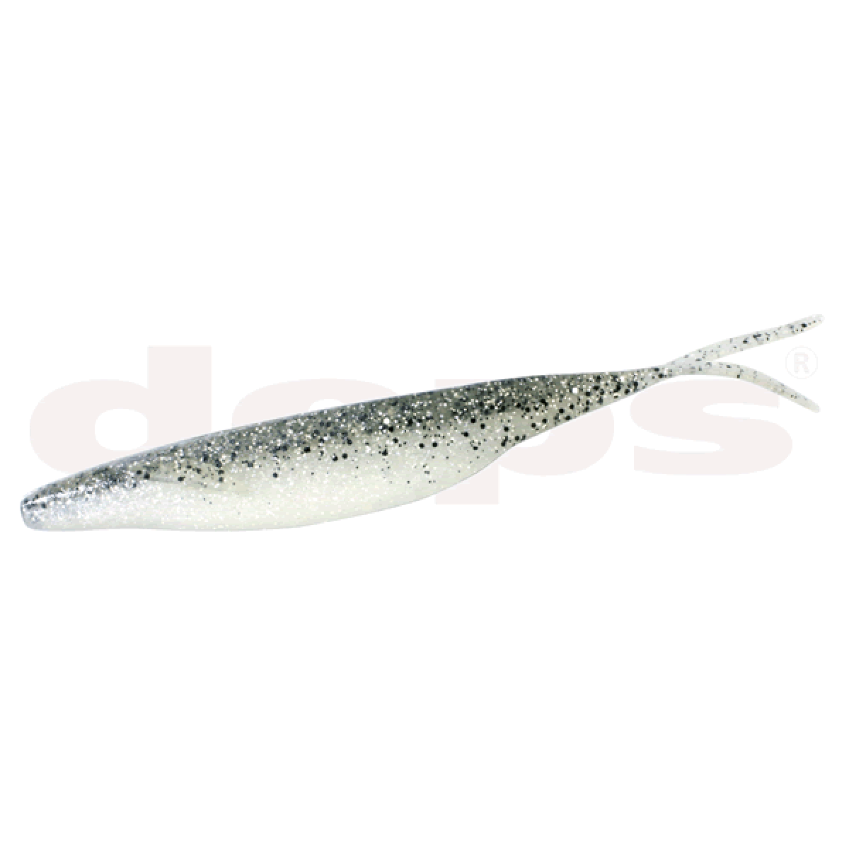 deps SAKAMATA SHAD 8" HEAVY WEIGHT (4 pcs/pack) #127 SILVER SHADDO
