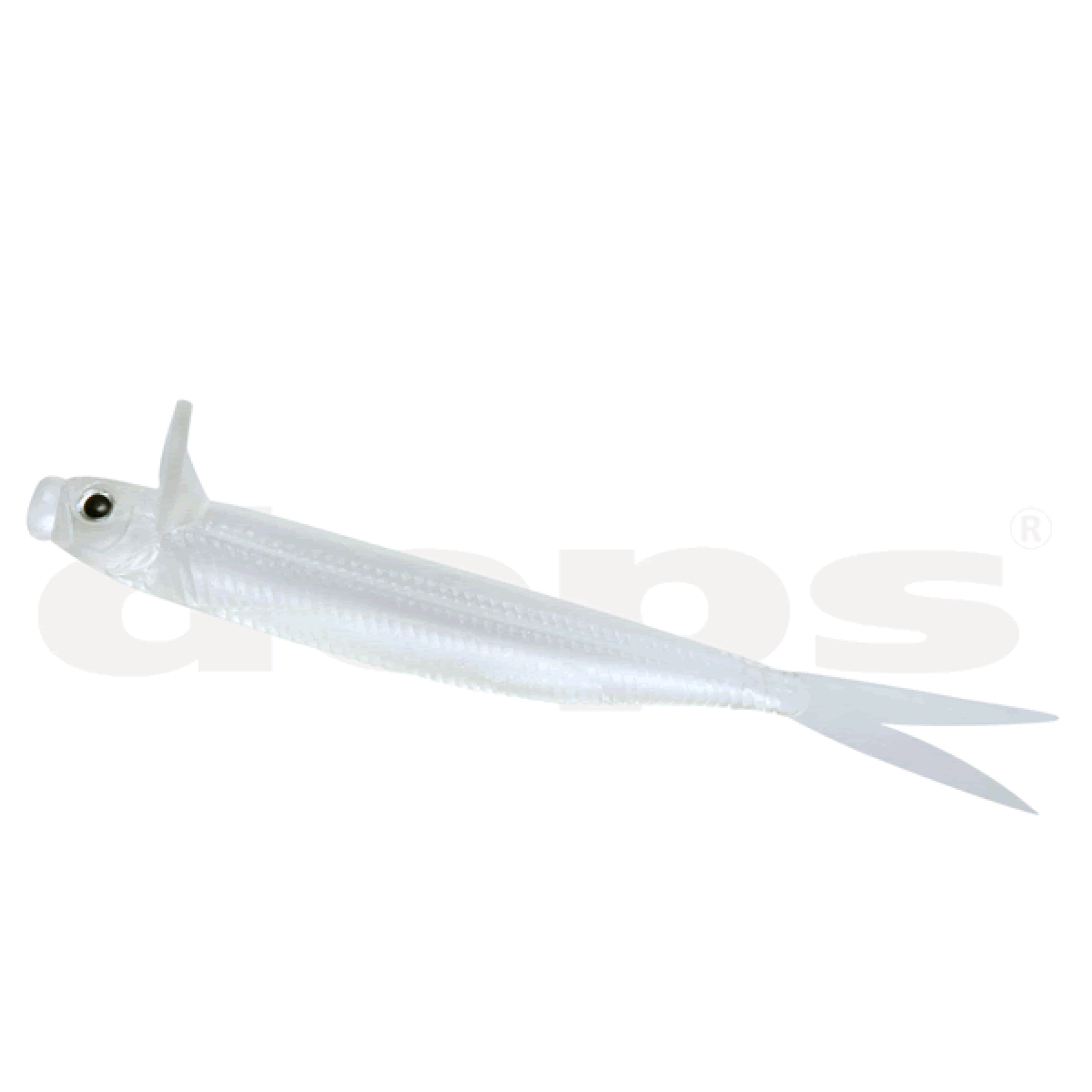 deps FRILLED SHAD 4.7" (5 pcs/pack) #32 CLEAR
