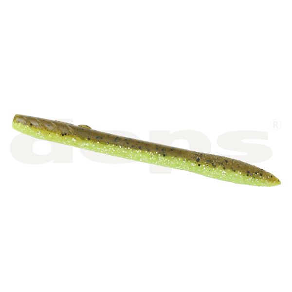 deps SLENDER SCAT 4" 6g (6 pcs/pack) #52 GREEN PUMPKIN CHARTREUSE
