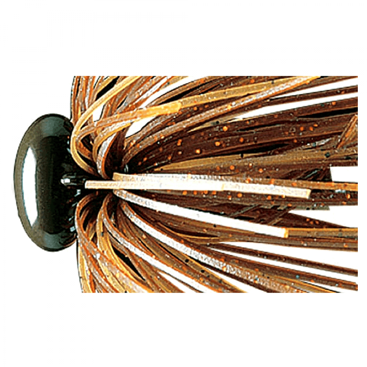 deps HEAD LOCK JIG WIRE GUARD model 1/2oz Silicone Skirt #25 ORANGE EDGE - Britannic Trade