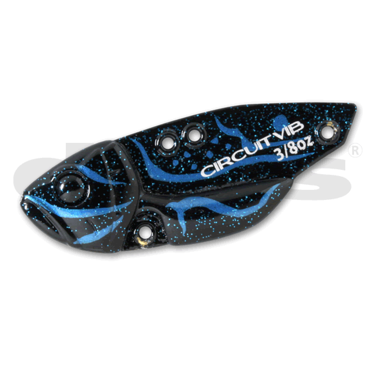 deps CIRCUIT VIB 3/8oz 47mm #14 BLUE BLACK CLAW - Britannic Trade