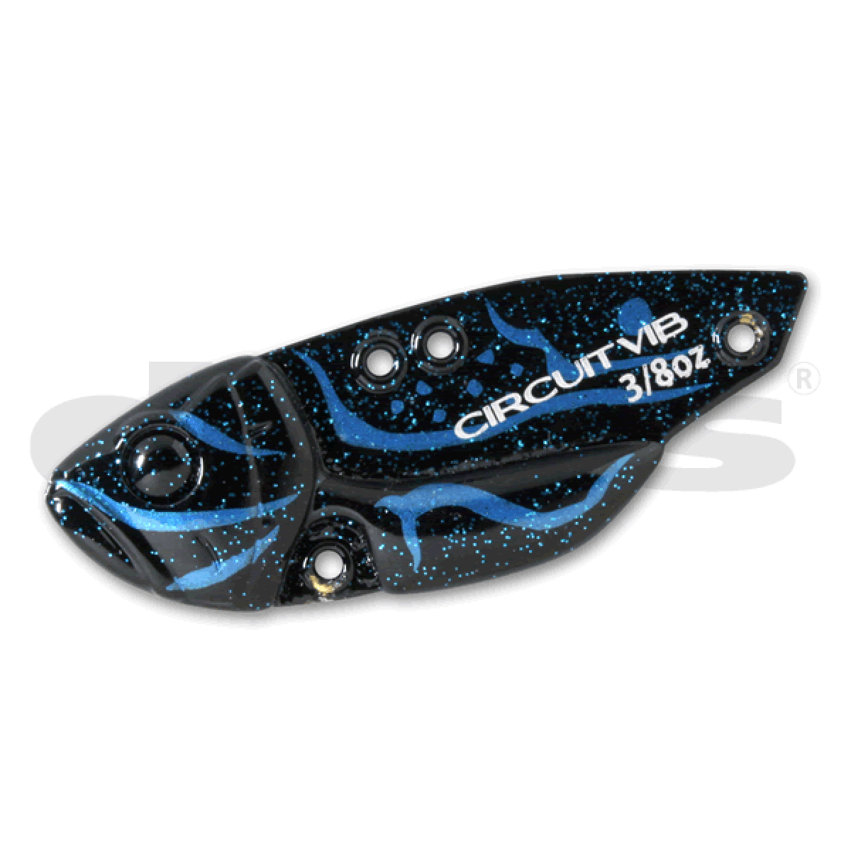 deps CIRCUIT VIB 1/4oz 40mm #14 BLUE BLACK CLAW - Britannic Trade