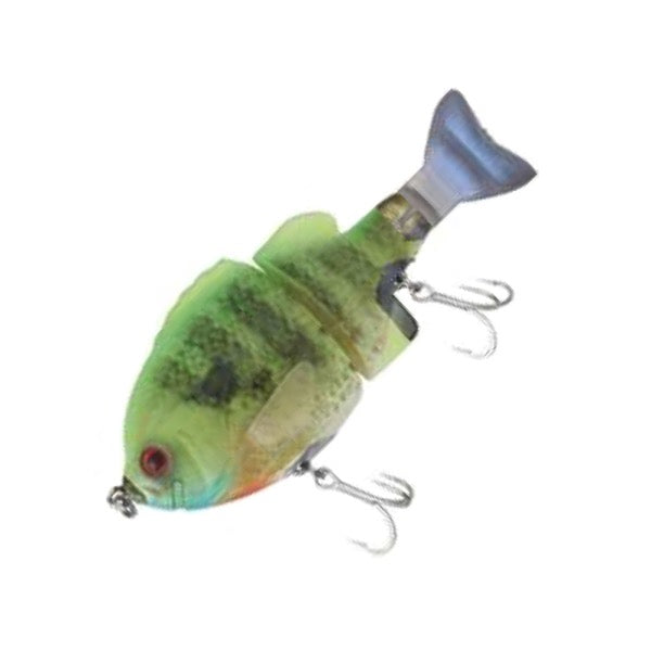 deps TINY BULLSHOOTER SHUDDER TAIL 112mm : 1oz Slow Sinking #17 Lime Back Gill freshwater fishing lure