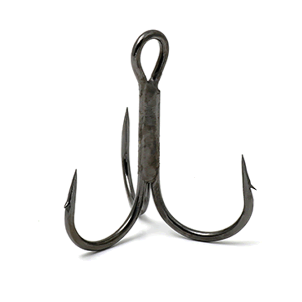 deps TREBLE HOOK OUT BARB #1/0 (1 pcs/pack) BLACK NICKEL