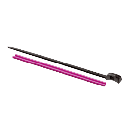 PROX CLAMPING BAND HOOK KEEPER WITH RUBBER PX9941KP PURPLE - Britannic Trade