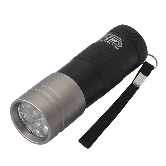 PROX KYOU KYORYOKU V HANDY LIGHT 12LED VC202KW BLACK / WHITE - Britannic Trade