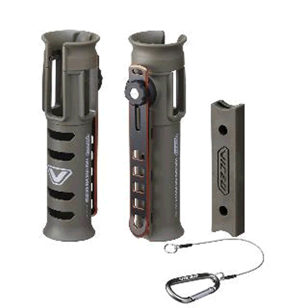 PROX VICEO TURN LOCK ROD HOLSTER 190mm : ROD MAX φ37.5m VC305O OLIVE DRAB fishing accessory