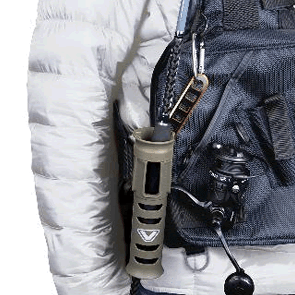 PROX VICEO TURN LOCK ROD HOLSTER 190mm : ROD MAX φ37.5m VC305O OLIVE DRAB - Britannic Trade