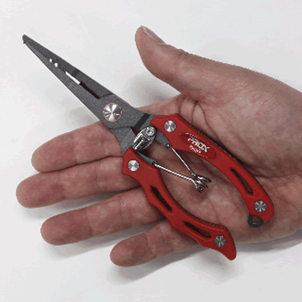 PROX FLUORINE COATED STAINLESS PLIERS 165mm PX317R RED - Britannic Trade
