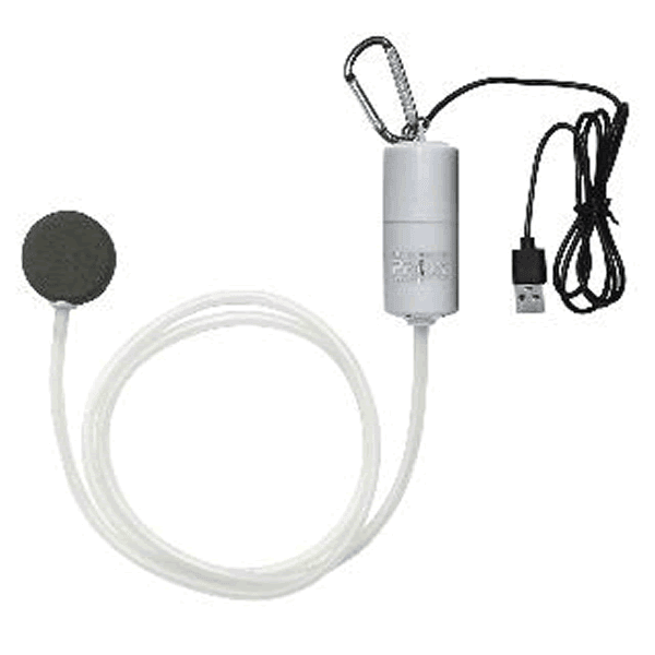 PROX USB MINI-BUKU AIR PUMP 32mm×82mm : 24h (10000mAh) PX318SW SNOW WHITE - Britannic Trade