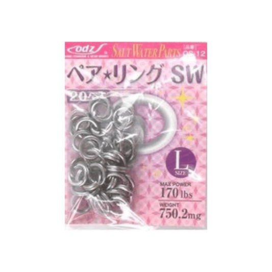 odz PEAR RING SW L OS-12 (20 pcs/pack) - Britannic Trade
