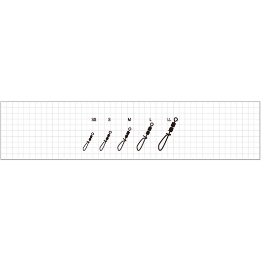 odz W ROLLING EGING SNAP S OS-19 (10 pcs/pack) fishing terminal tackle — photo 2