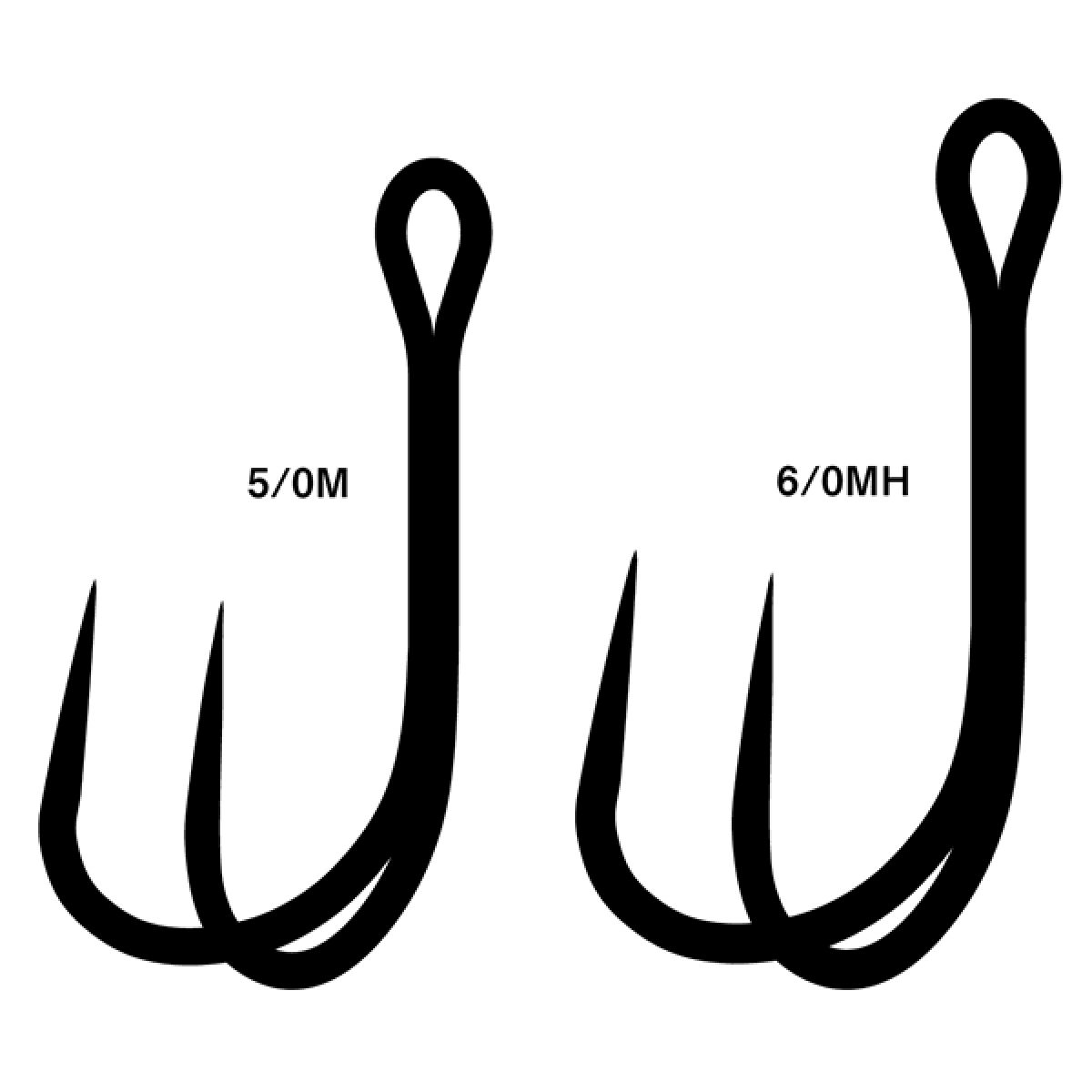 Gamakatsu DOUBLE HOOK GOUSOUGA M #5/0 (2 pcs/pack) - Britannic Trade