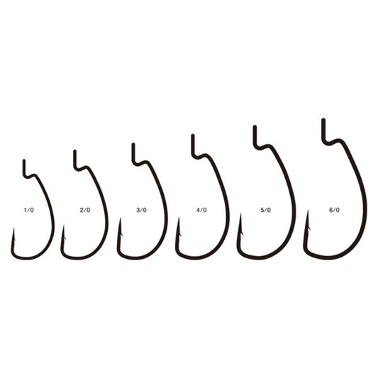 Gamakatsu WORM 316 #1/0 (7 pcs/pack) NSB fishing terminal tackle — photo 2