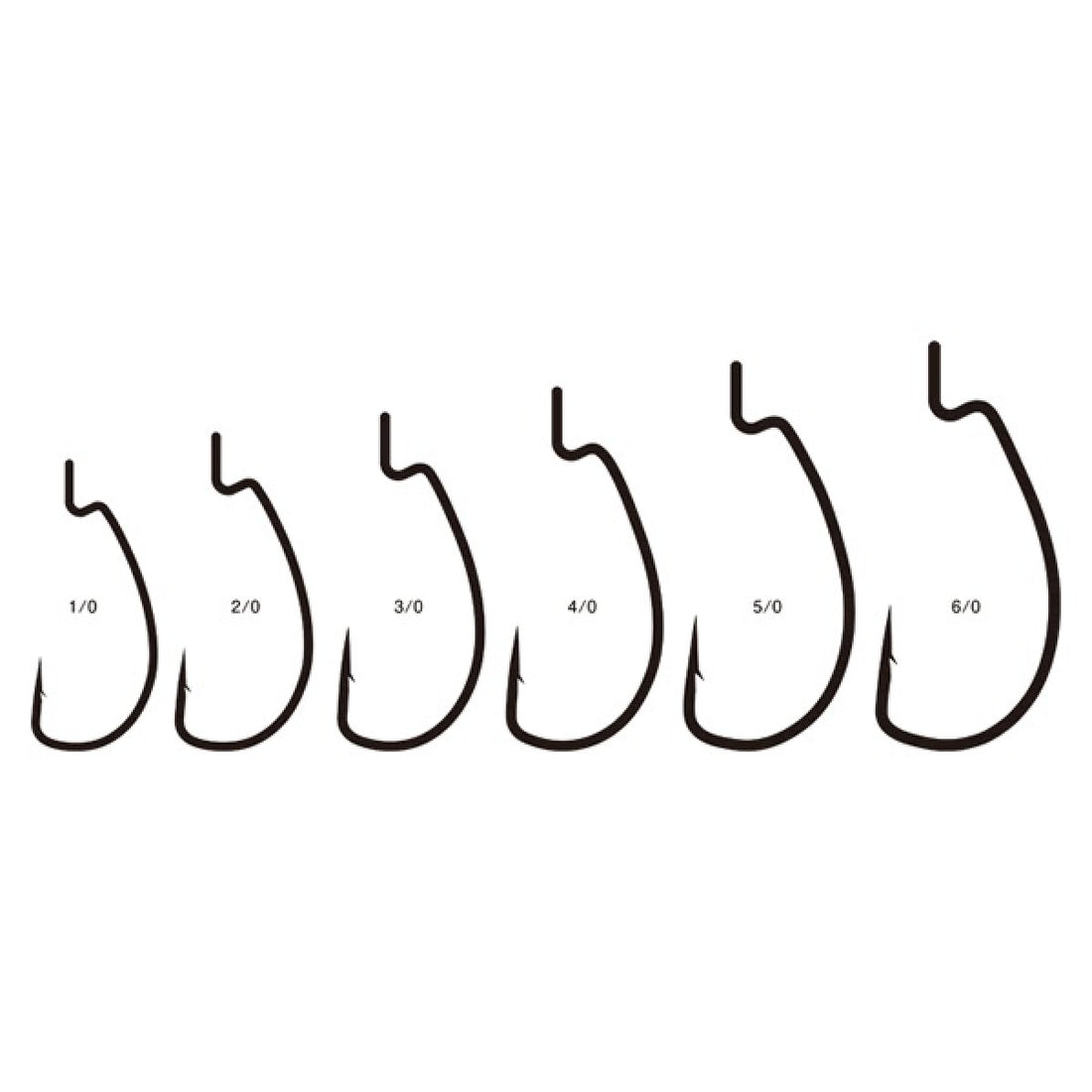 Gamakatsu WORM 316 #3/0 (6 pcs/pack) NSB fishing terminal tackle — photo 2