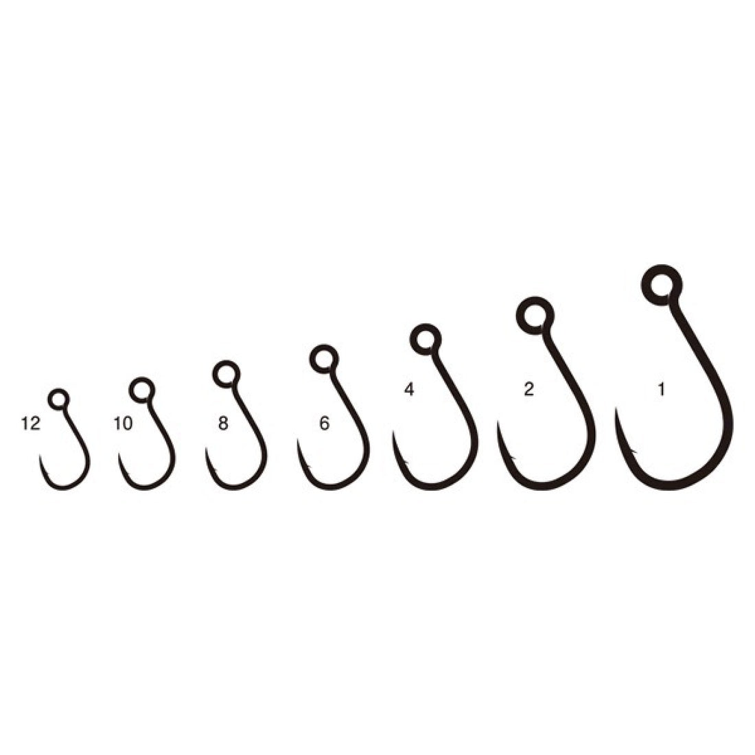 Gamakatsu SINGLE HOOK 53 #4 (8 pcs/pack) NSB fishing terminal tackle — photo 2