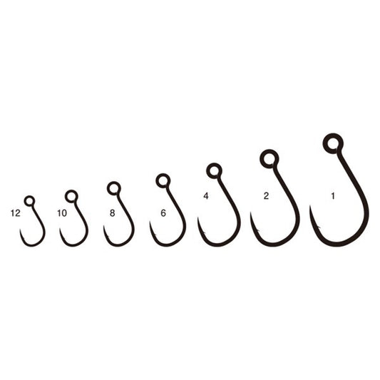 Gamakatsu SINGLE HOOK 53 #4 (8 pcs/pack) NSB fishing terminal tackle — photo 2