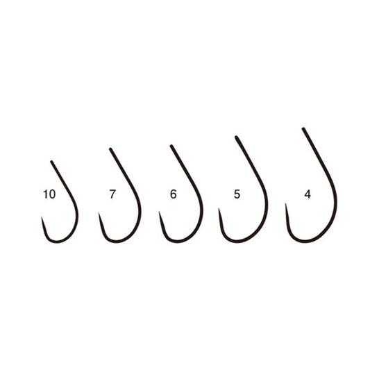 Gamakatsu SINGLE HOOK 52 BL #5 (8 pcs/pack) ZSB fishing terminal tackle — photo 2