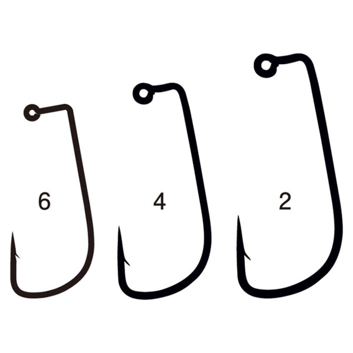 Gamakatsu JIG29 #2 67062 (9 pcs/pack) RED - Britannic Trade