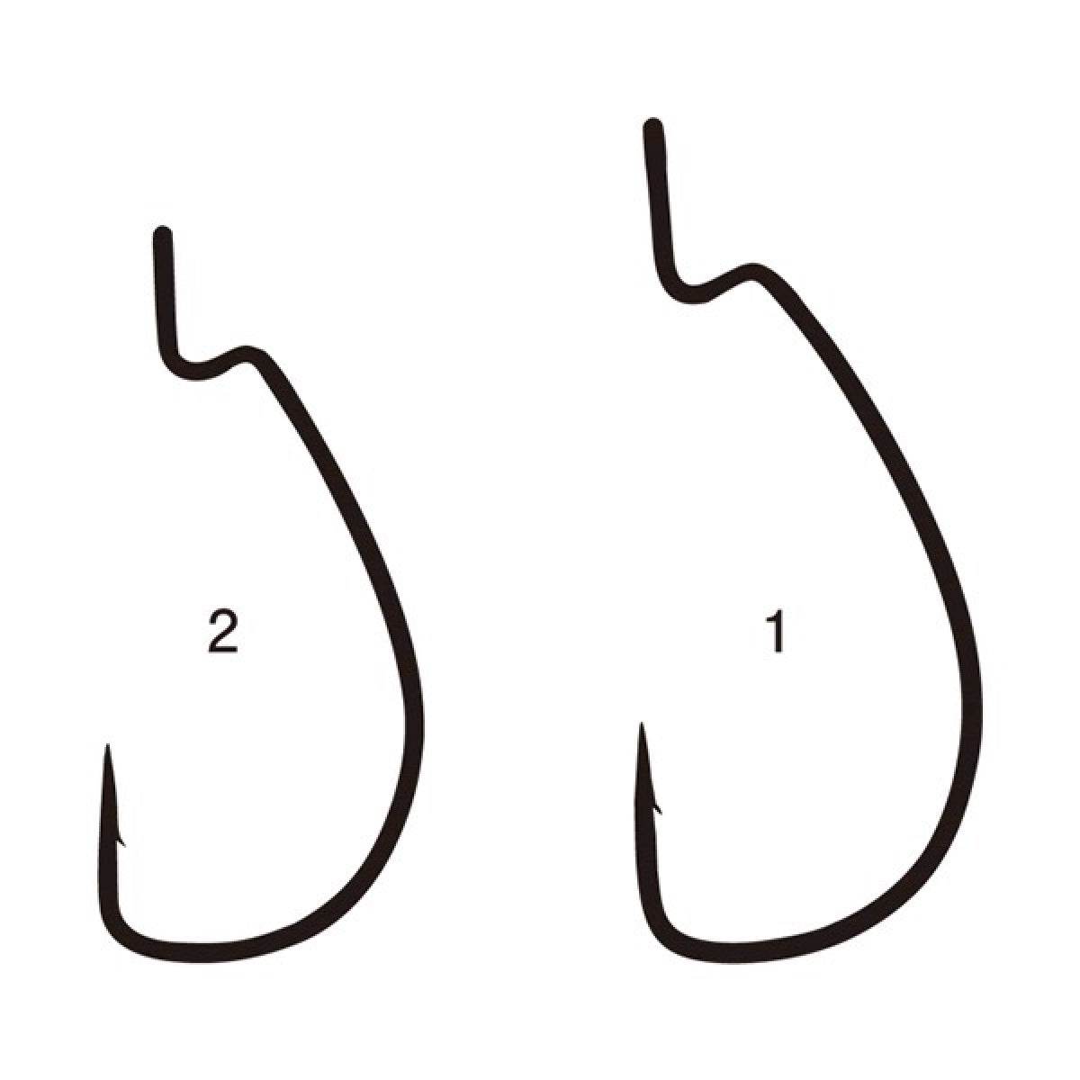 Gamakatsu TGW WORM 322 SLIM STYLE #2 67079 (7 pcs/pack) NSB - Britannic Trade